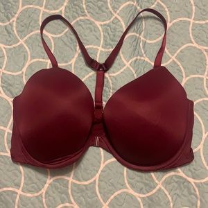 Pink-36DD Razor Back Bra